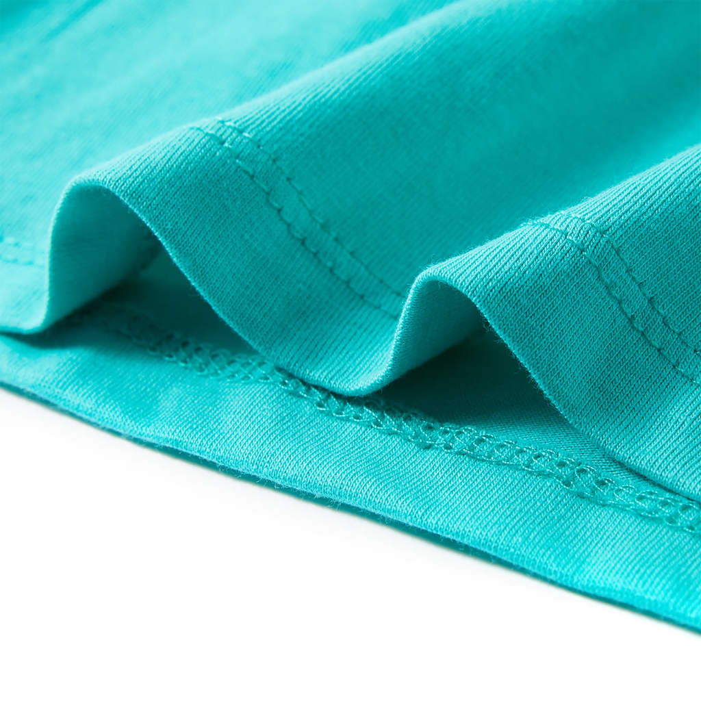 Kinder-T-Shirt Minzgrün 92