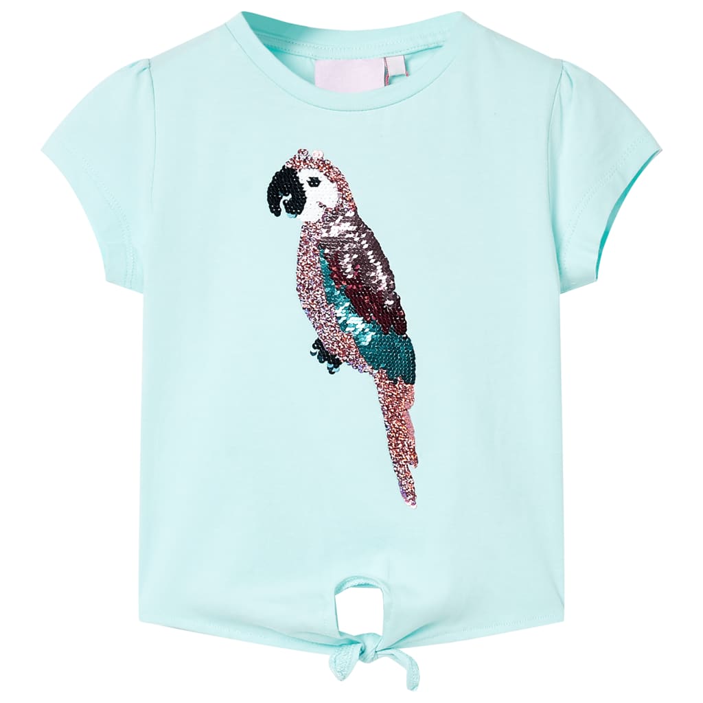 Kinder-T-Shirt Neonrosa 92