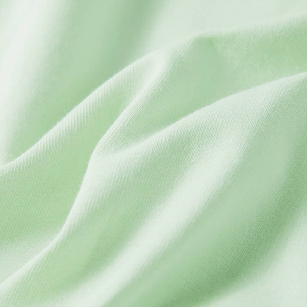 Kinder-T-Shirt mit Flügelärmeln Zartgrün 92