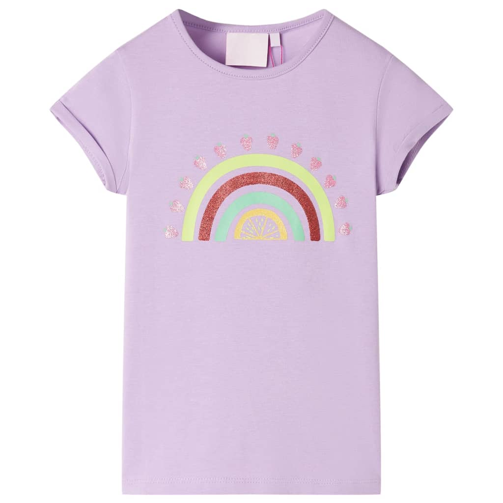 Kinder-T-Shirt Lila 92
