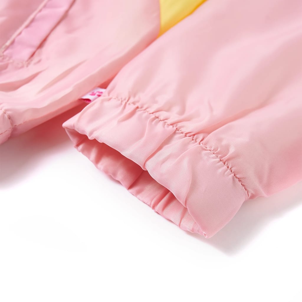 Kinder-Kapuzenjacke mit Reißverschluss Mehrfarbig 92