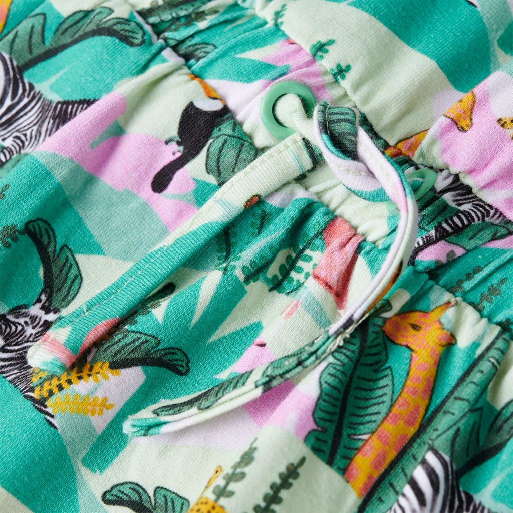 Kinderkleid Helles Minzgrün 92