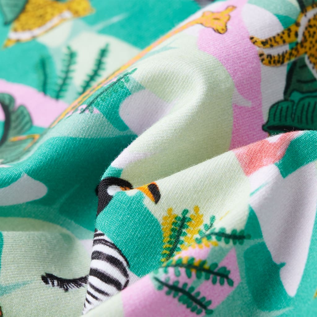 Kinderkleid Helles Minzgrün 92