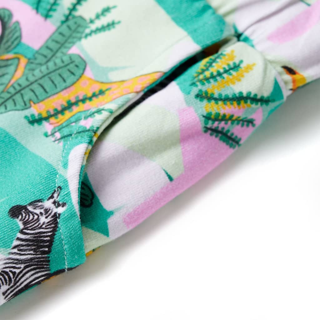 Kindershorts mit Kordelzug Helles Minzgrün 92