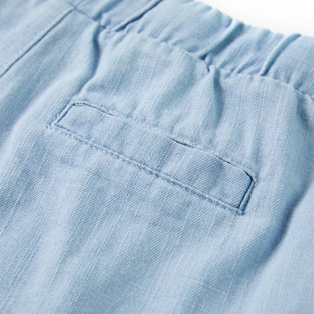 Kindershorts Helles Jeansblau 92