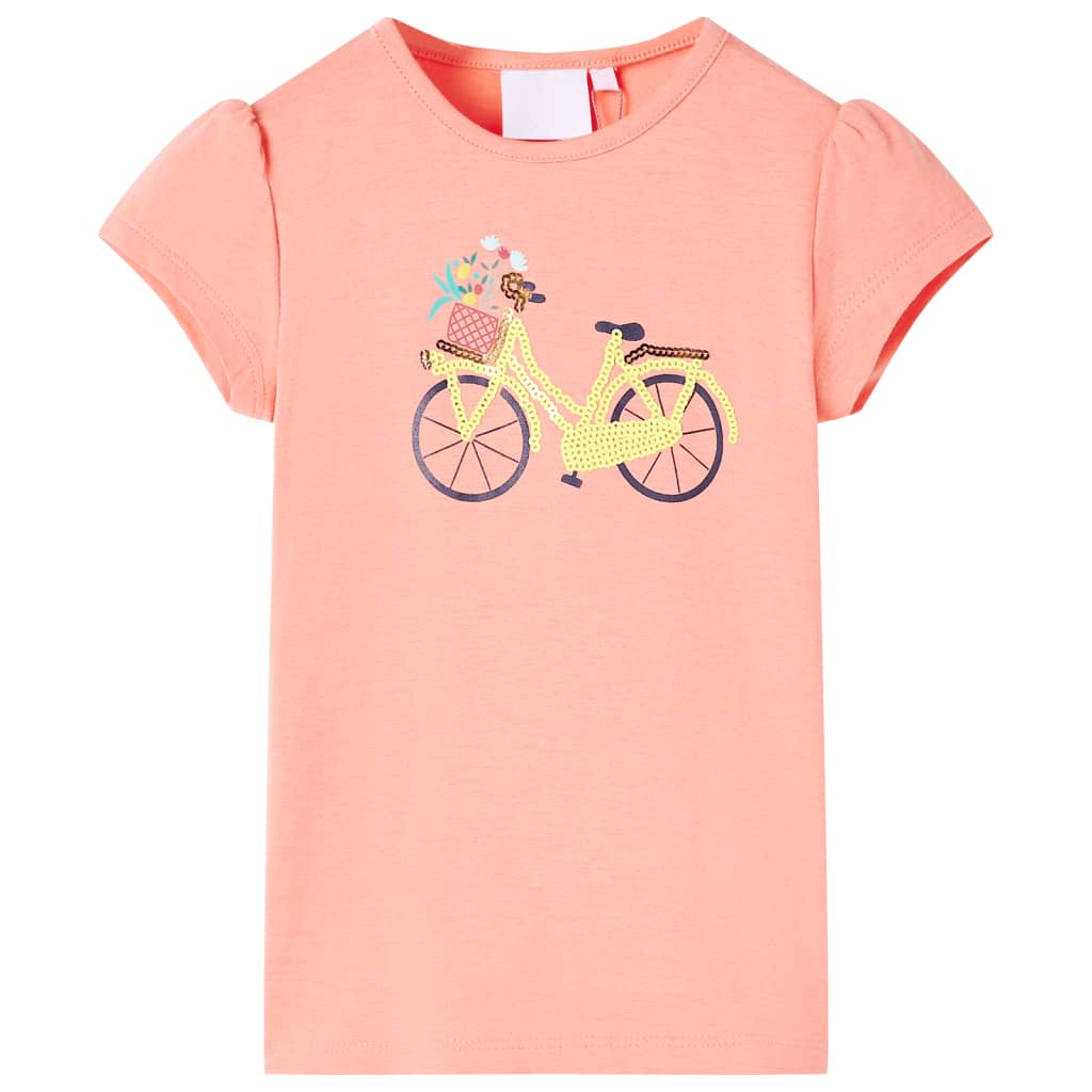 Kinder-T-Shirt Gelb 92