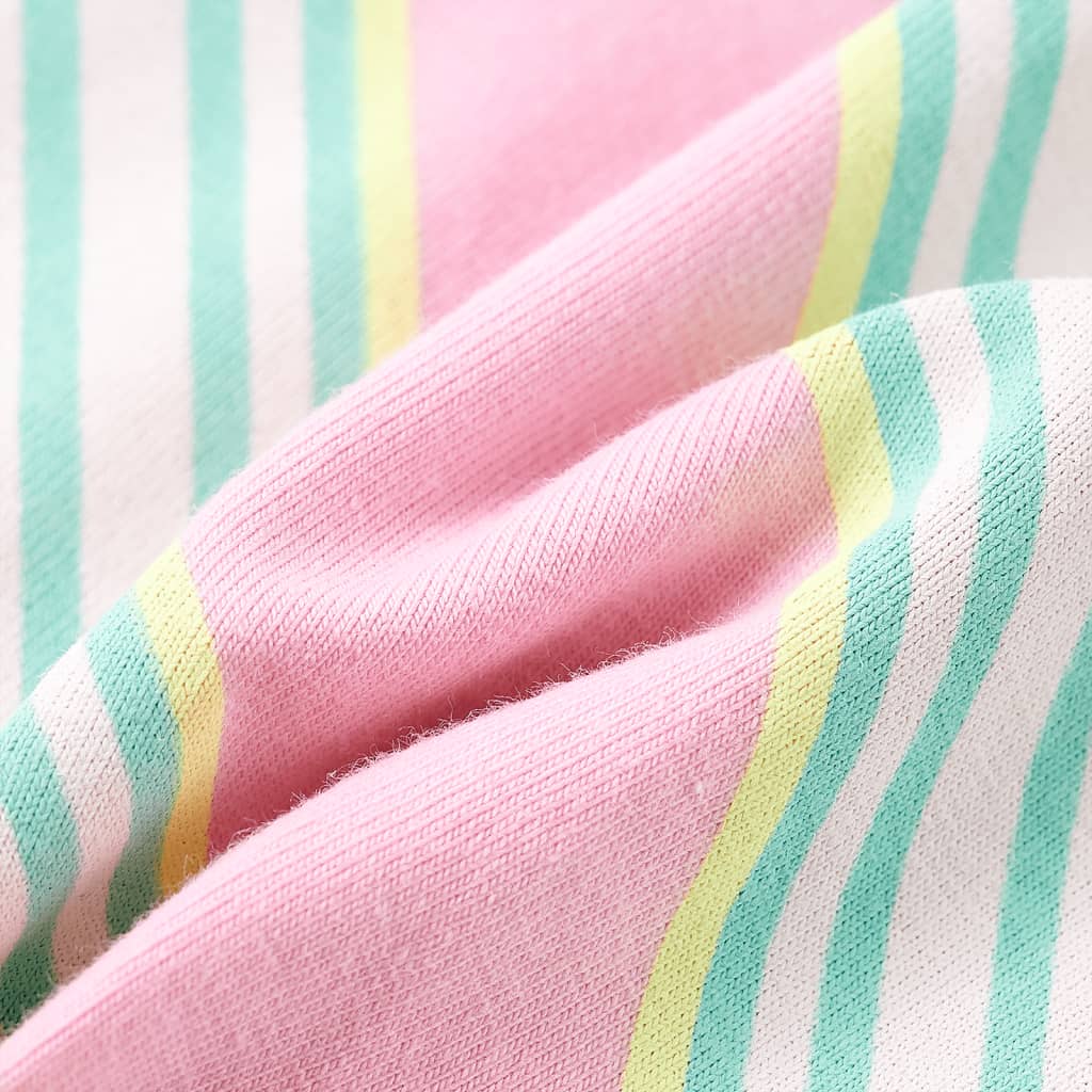 Kinderkleid mit Kordelzug Ärmellos Rosa 92