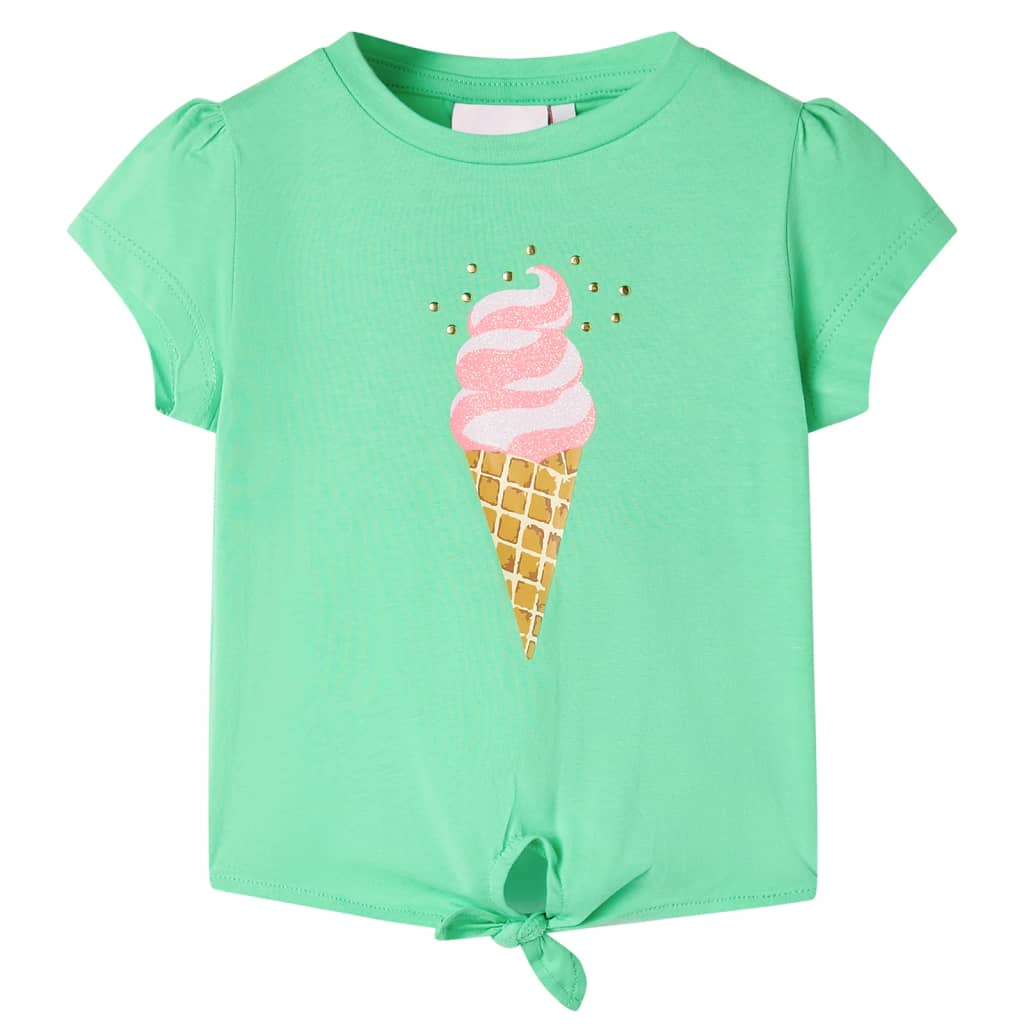 Kinder-T-Shirt Gelb 92