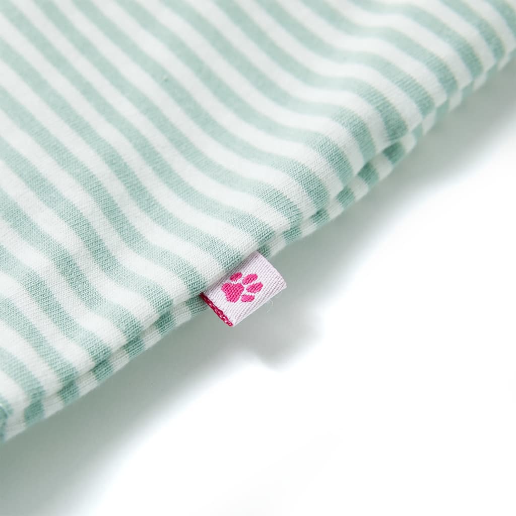 Kinder-T-Shirt Minzgrün 92