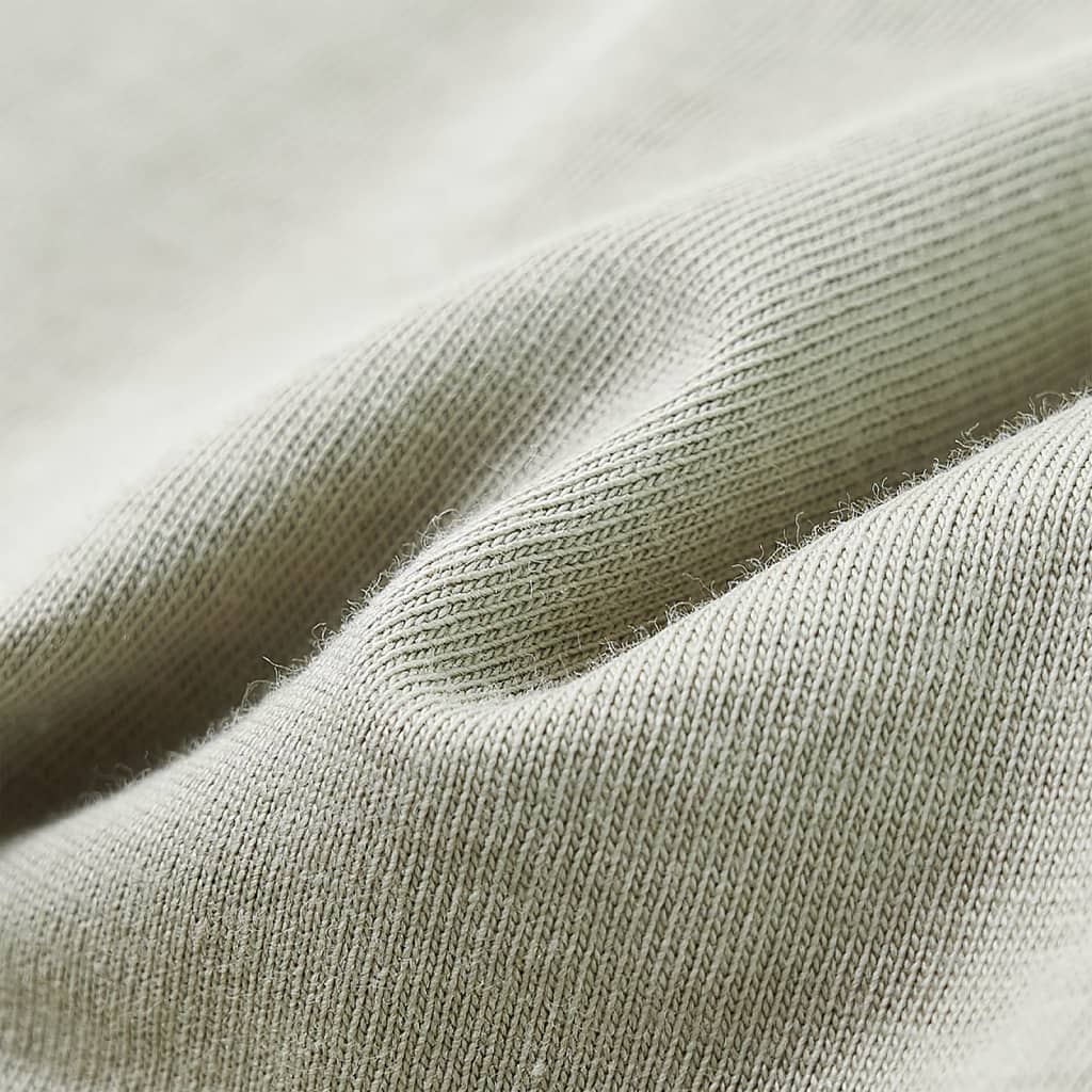 Kinder-T-Shirt Helles Khaki 92