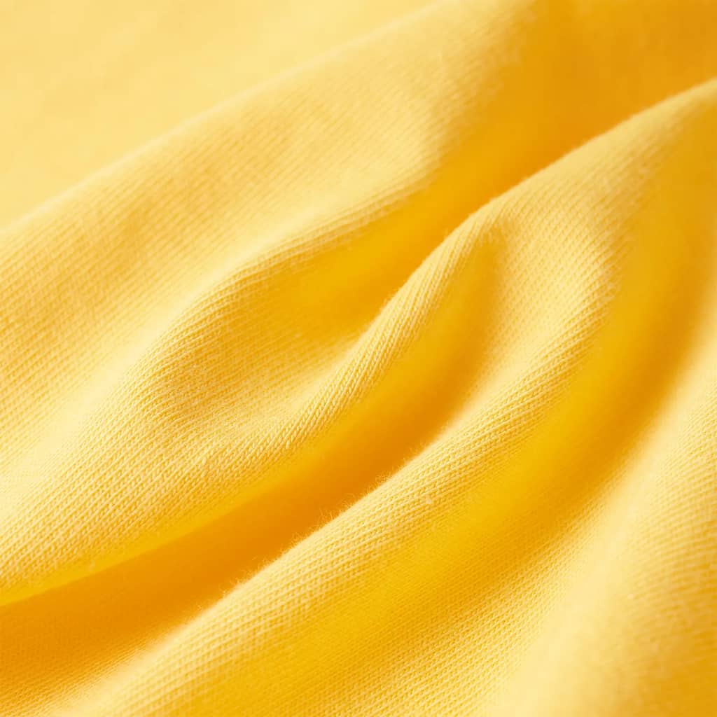 Kinder-T-Shirt Helles Ocker 92