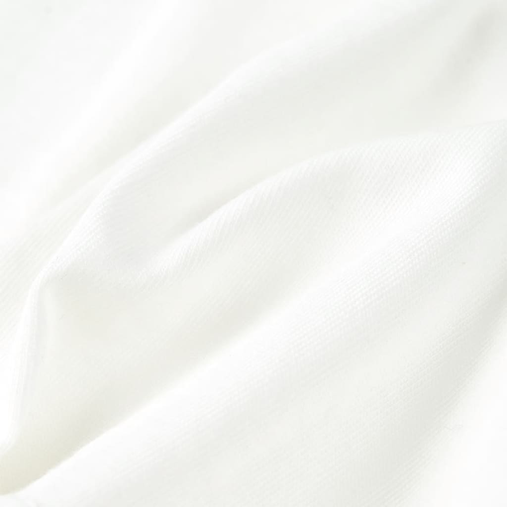Kinder-Kurzarmshirt Ecru 92