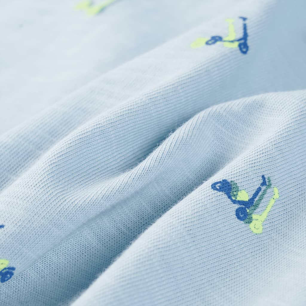 Kinder-T-Shirt Hellblau 92