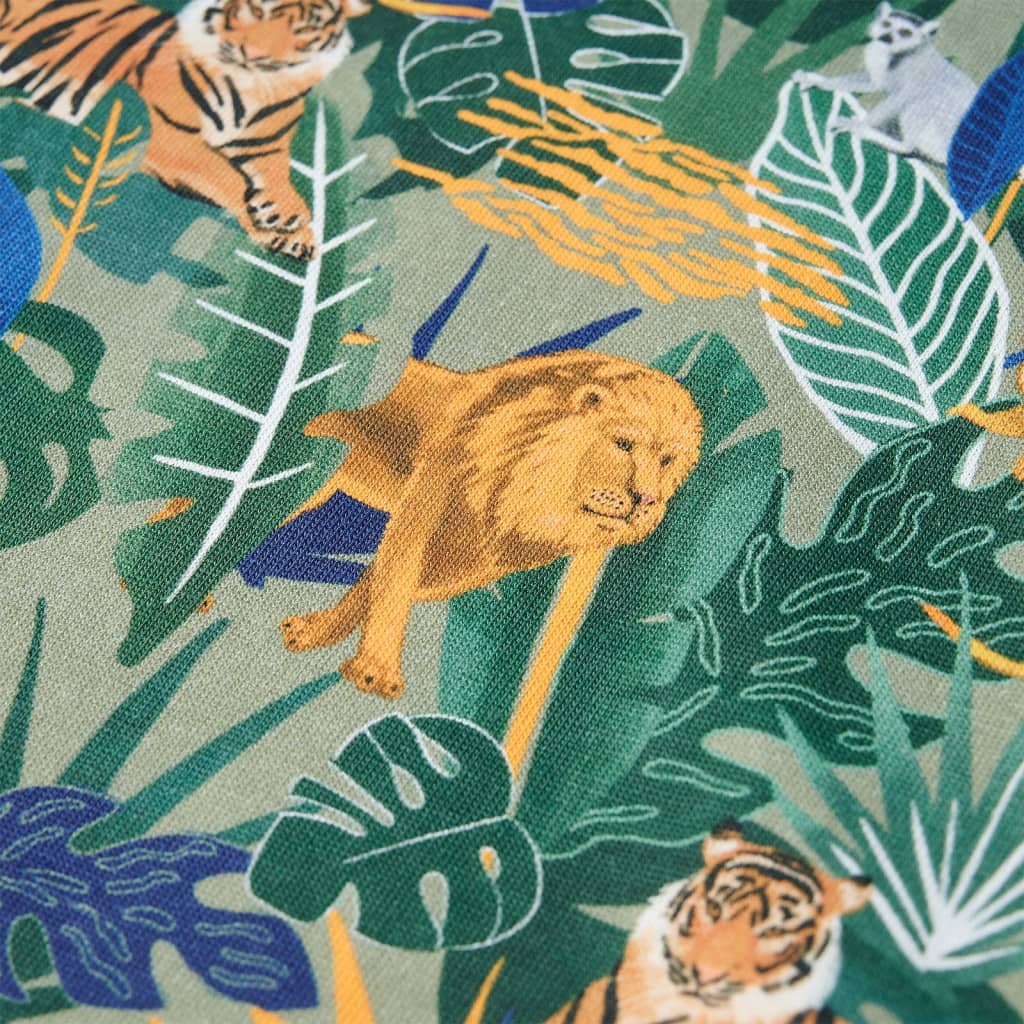 Kinder-Kurzarmshirt Mehrfarbig 92