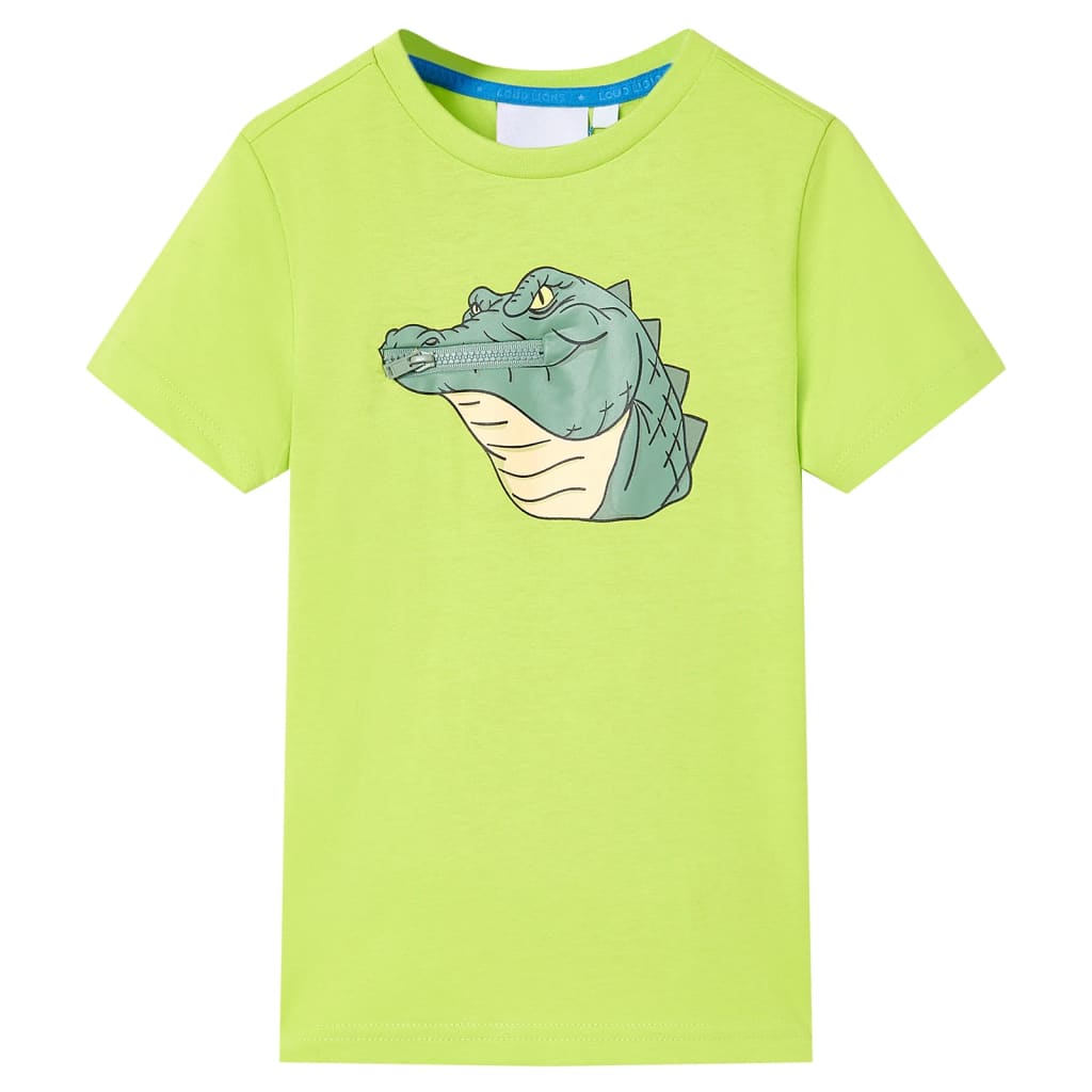Kinder-T-Shirt Mittelblau 92
