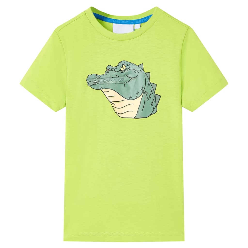 Kinder-T-Shirt Mittelblau 92