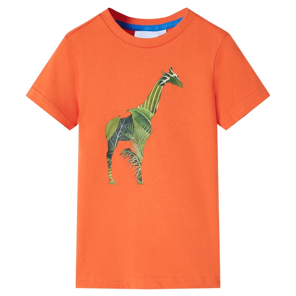 Kinder-T-Shirt Gelb 92
