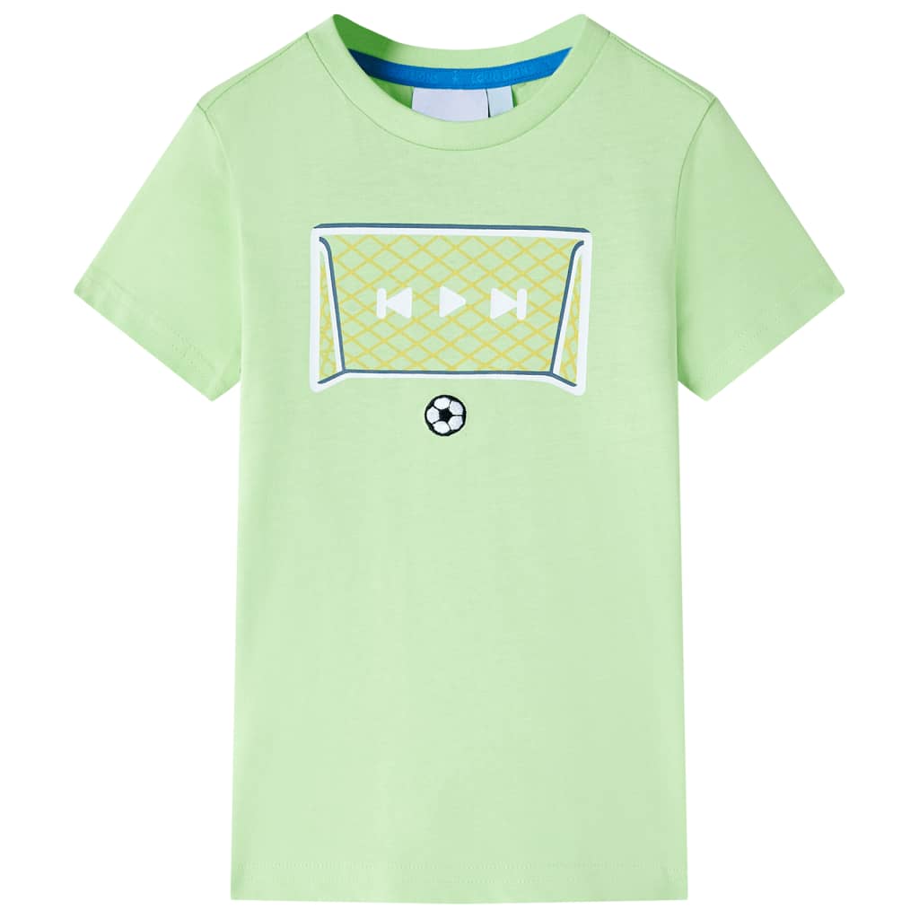 Kinder-T-Shirt Helles Khaki 92