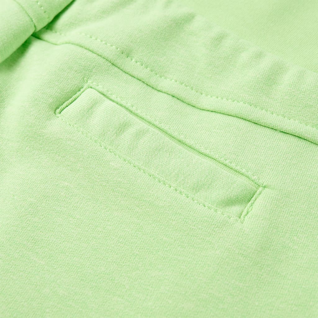 Kindershorts Fluo-Grün 92