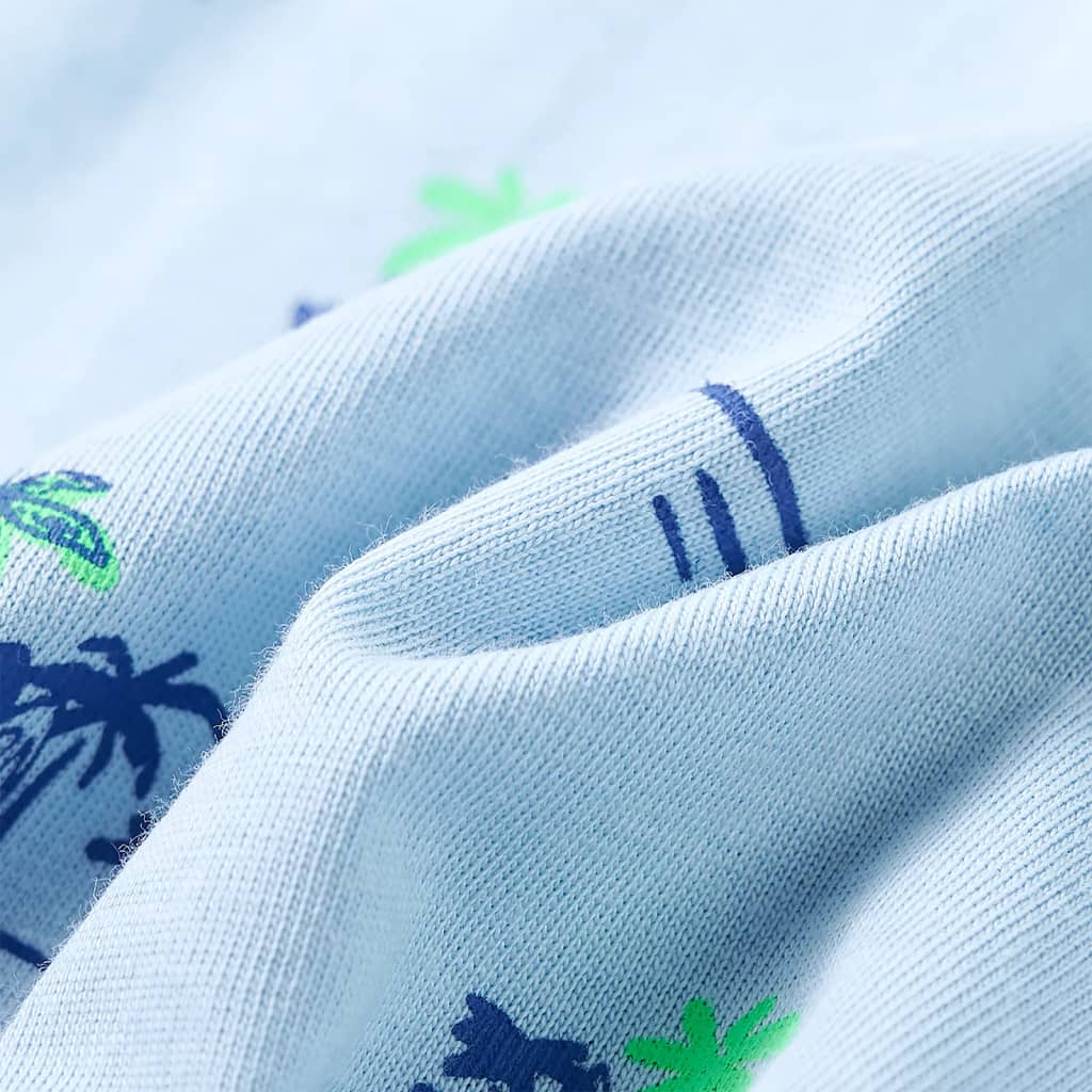 Kinder-T-Shirt Hellblau 92