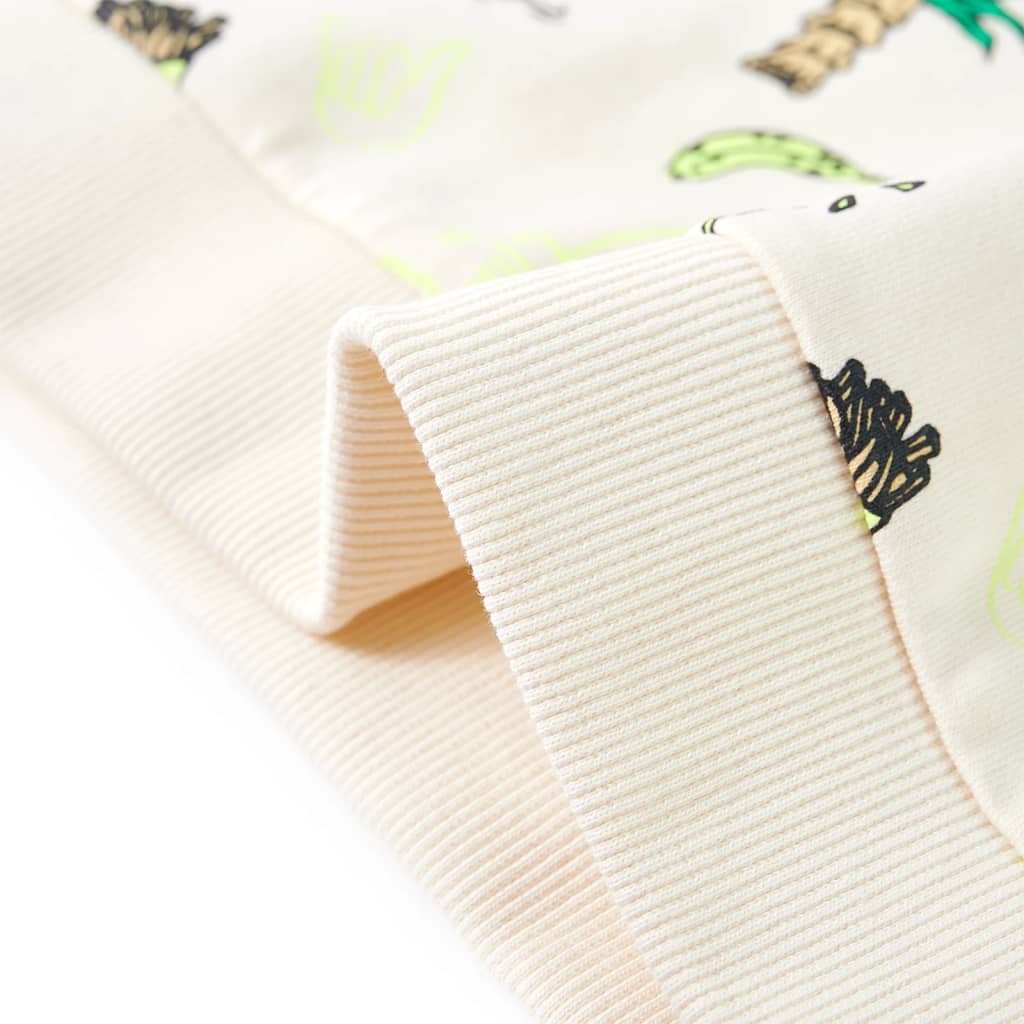 Kinder-Sweatshirt Helles Ecru 92