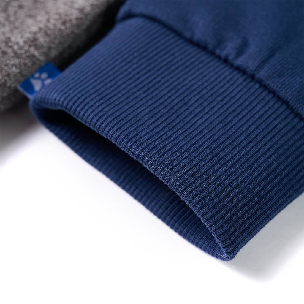 Kinder-Kapuzenpullover mit Reißverschluss Dunkelgrün 92