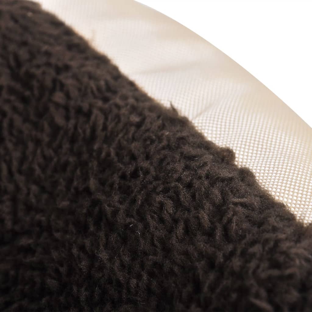 vidaXL Hundebett Beige und Braun XXL