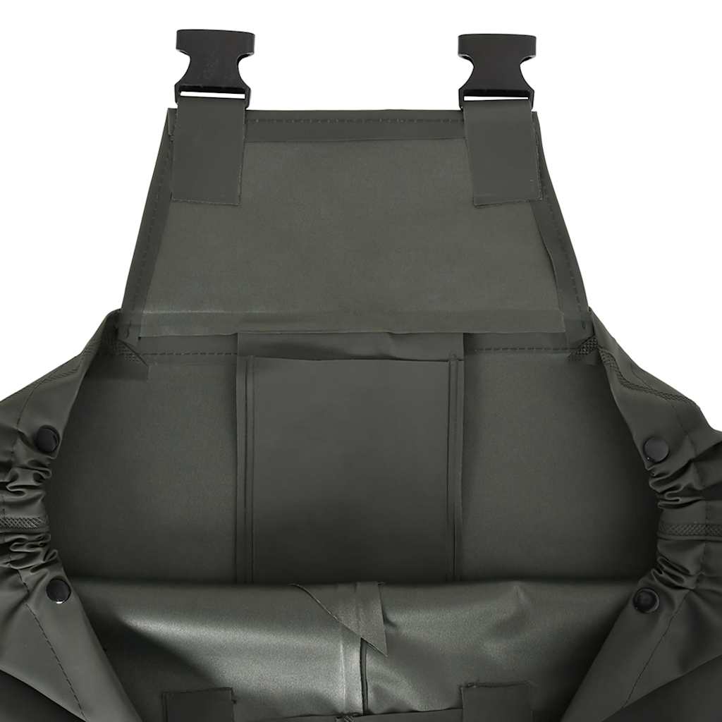 vidaXL Wathose mit Stiefeln Grün Größe 38