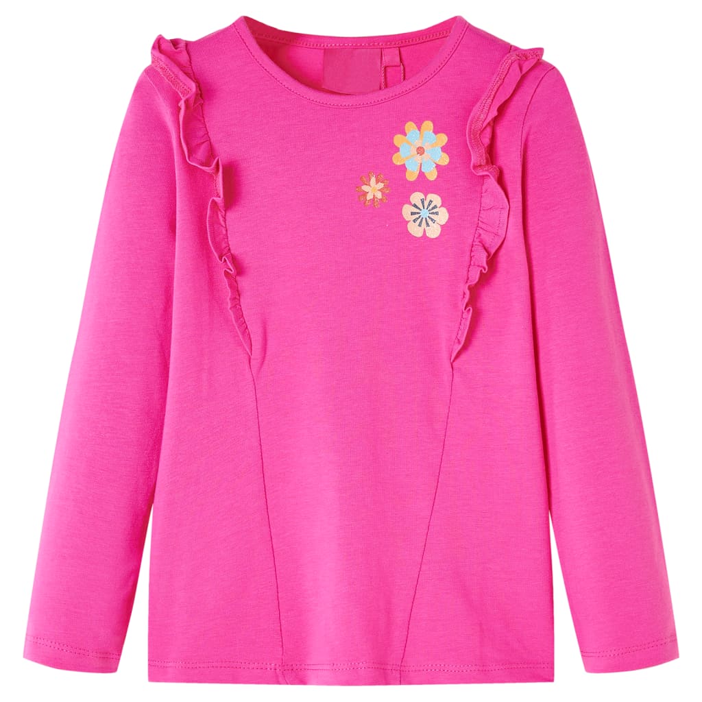Kinder-Langarmshirt Dunkelocker 92
