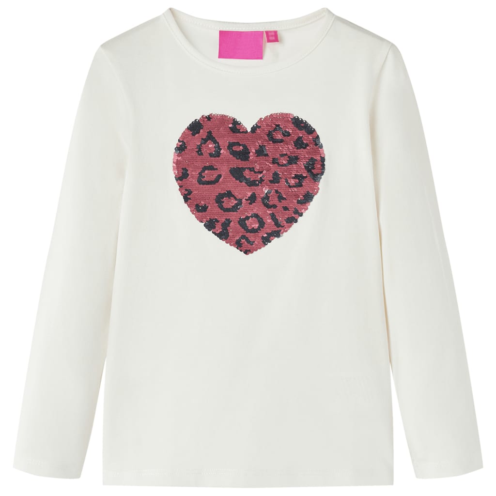 Kinder-Langarmshirt Altrosa 92