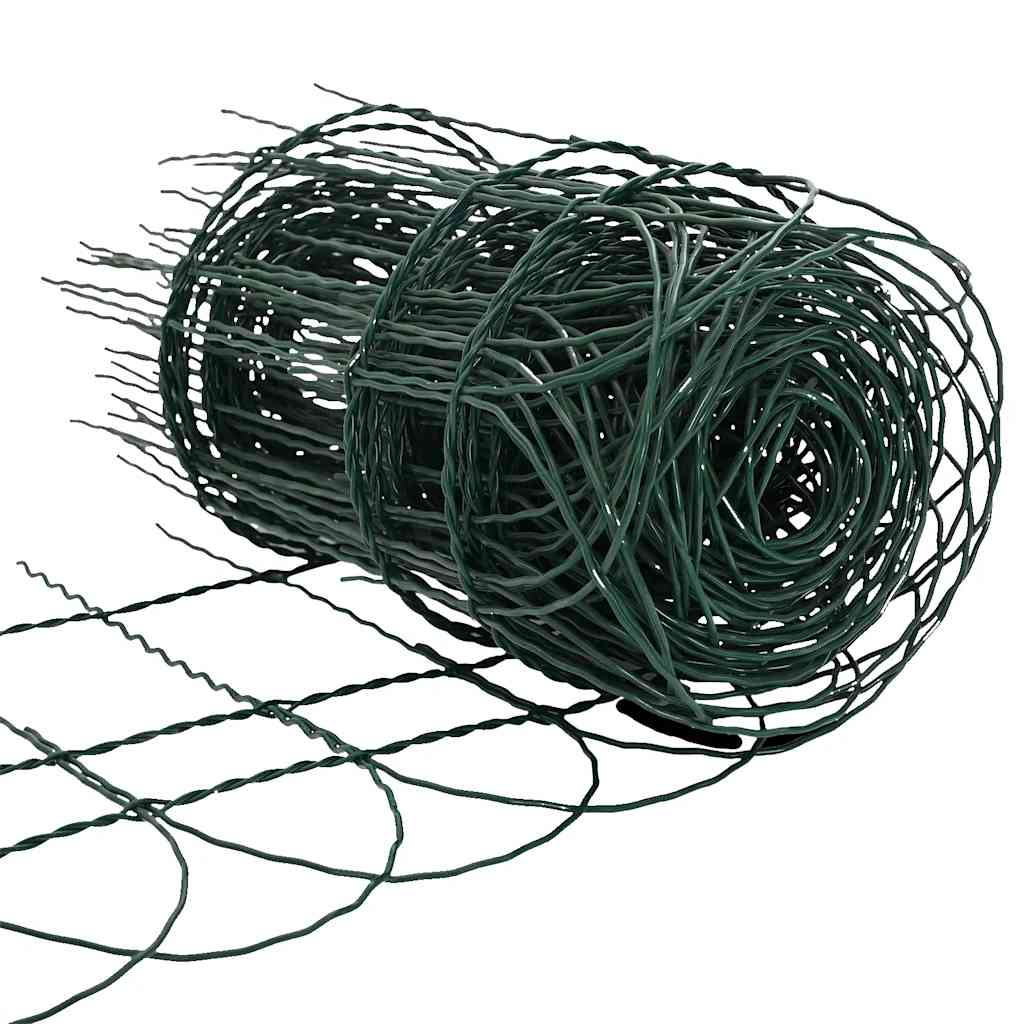 vidaXL Beetzaun Pulverbeschichtetes Eisen 10x0,4 m