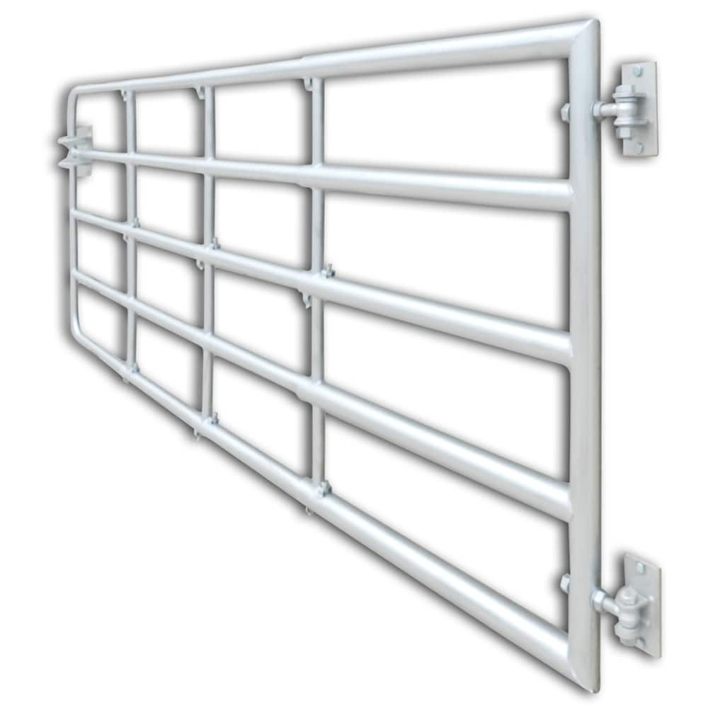 Tor 300 x 90 cm Verzinkter Stahl