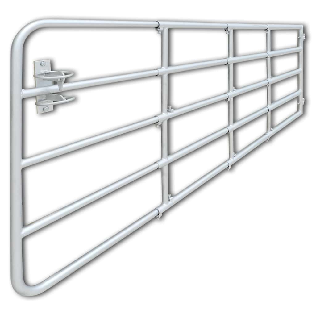 Tor 300 x 90 cm Verzinkter Stahl