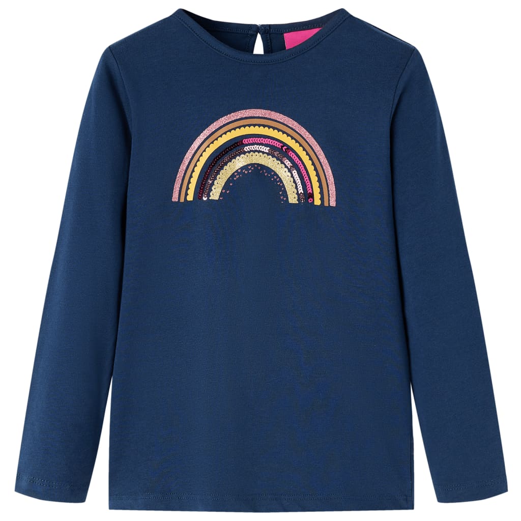 Kinder-Langarmshirt Ocker 92