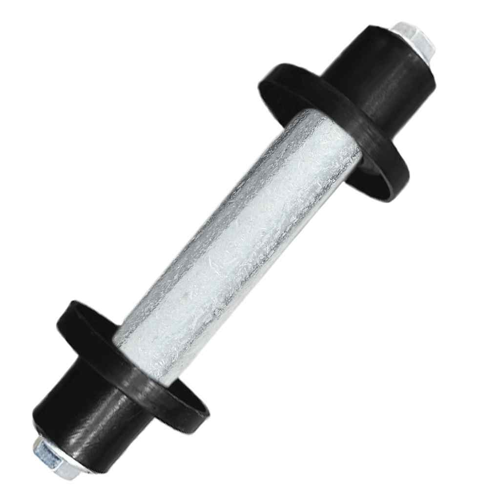 vidaXL Schubkarrenrad mit Achse Massives PU 4,00 - 8 390 mm