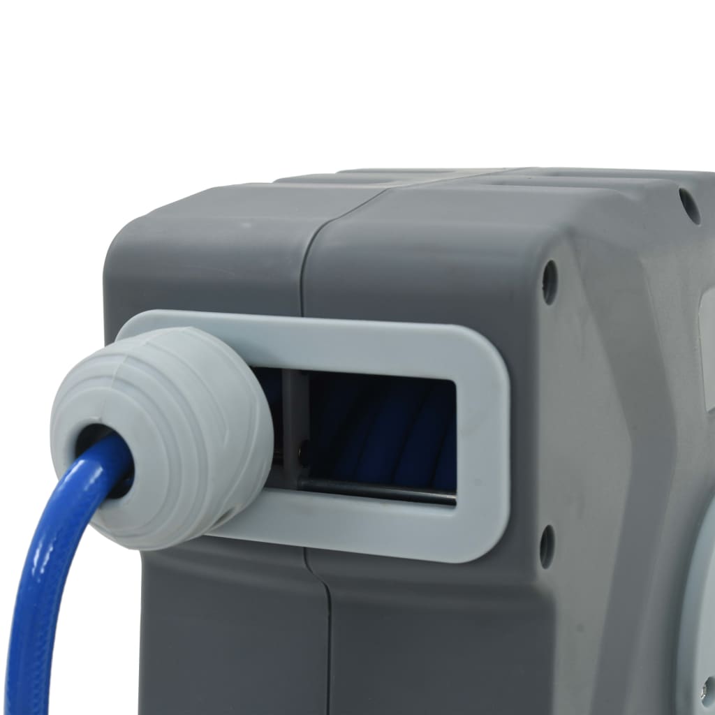 vidaXL Automatischer Druckluft-Schlauchaufroller 1/4" 12 m