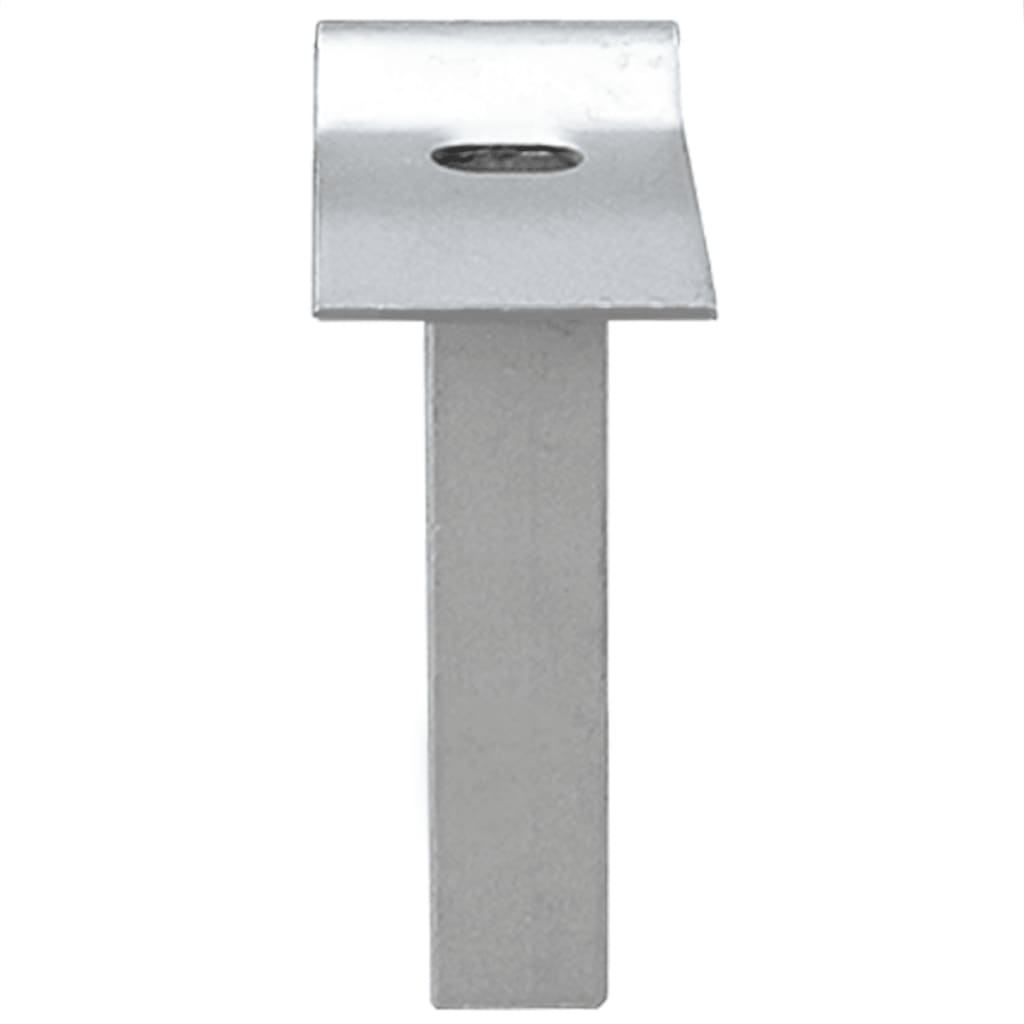 vidaXL Maschen-Gartentor verzinkter Stahl 300 x 100 cm Grau