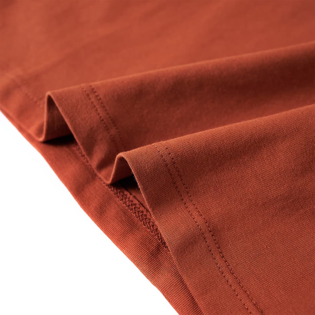 Kinder-Langarmshirt Cognac 92