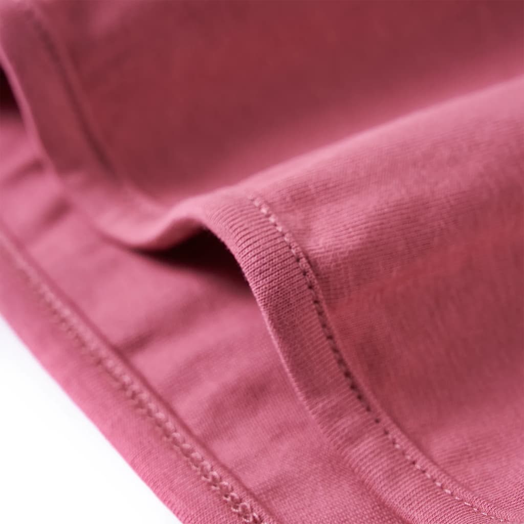 Kinder-Langarmshirt Himbeerrosa 92