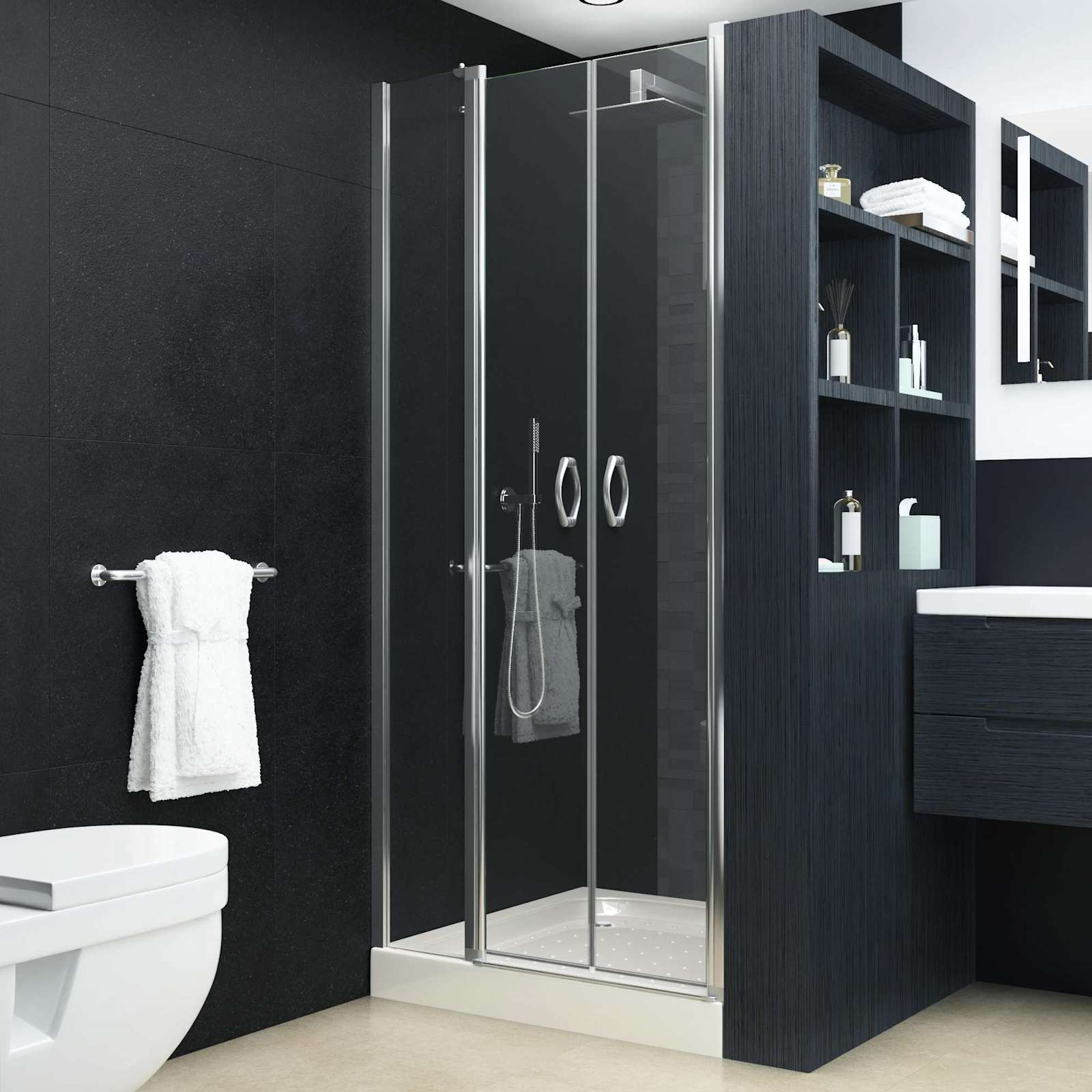 vidaXL Einhausungen Glas