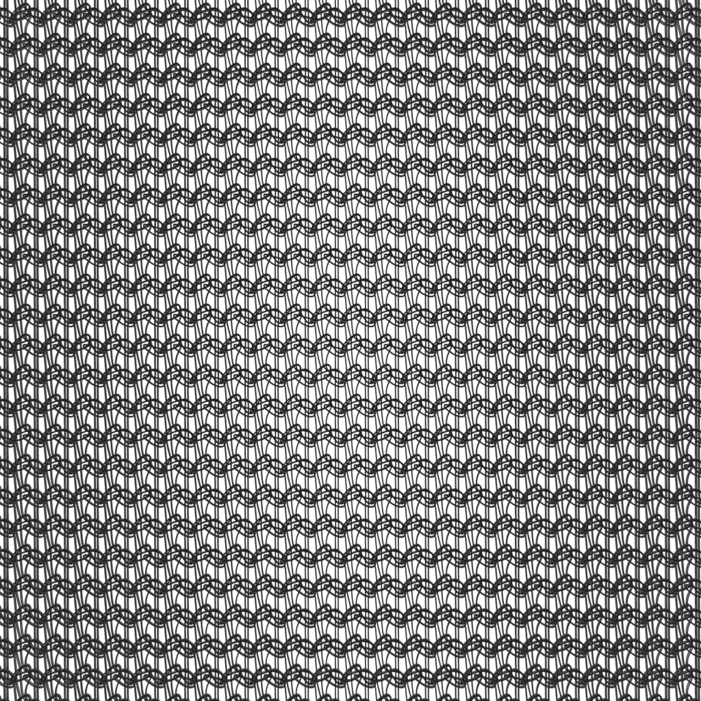 vidaXL Anhängernetz HDPE 1,5x2,2 m Schwarz