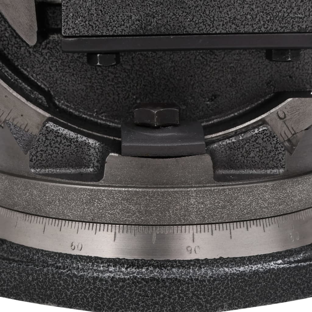 vidaXL 2-Achsen-Schraubstock Kippbar 100 mm