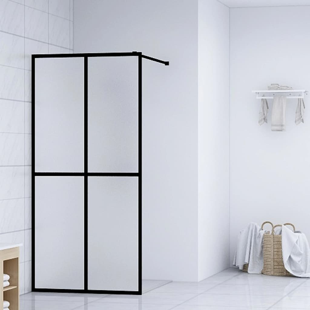 Duschwand für Walk-in Dusche Klares Sicherheitsglas 80x195 cm