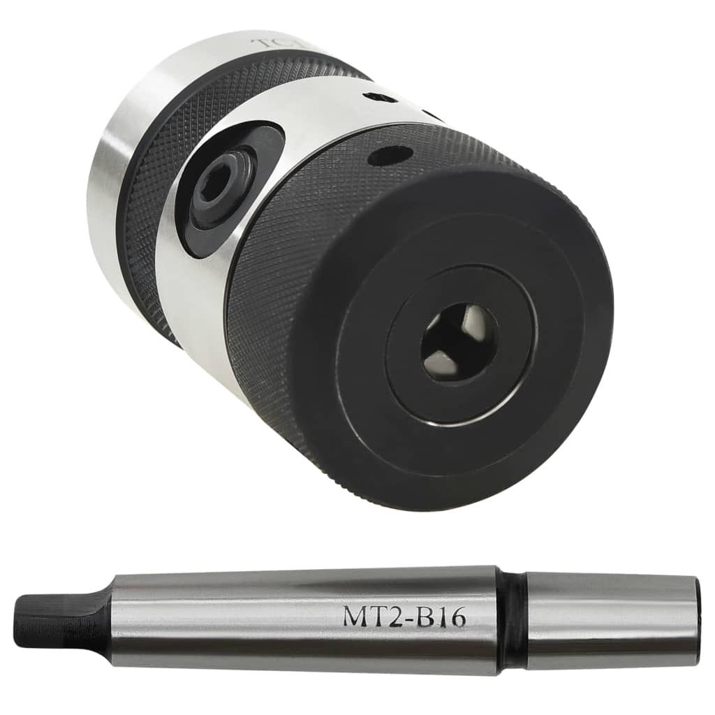 vidaXL Bohrfutter B16 mit MT2-Schaft für Innengewinde M2-M13