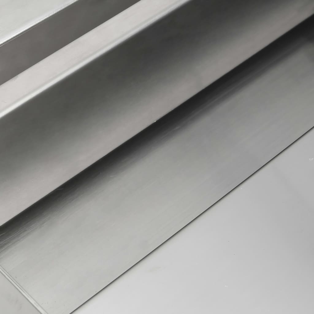 vidaXL Wasserfall 30x34x14 cm Edelstahl 304