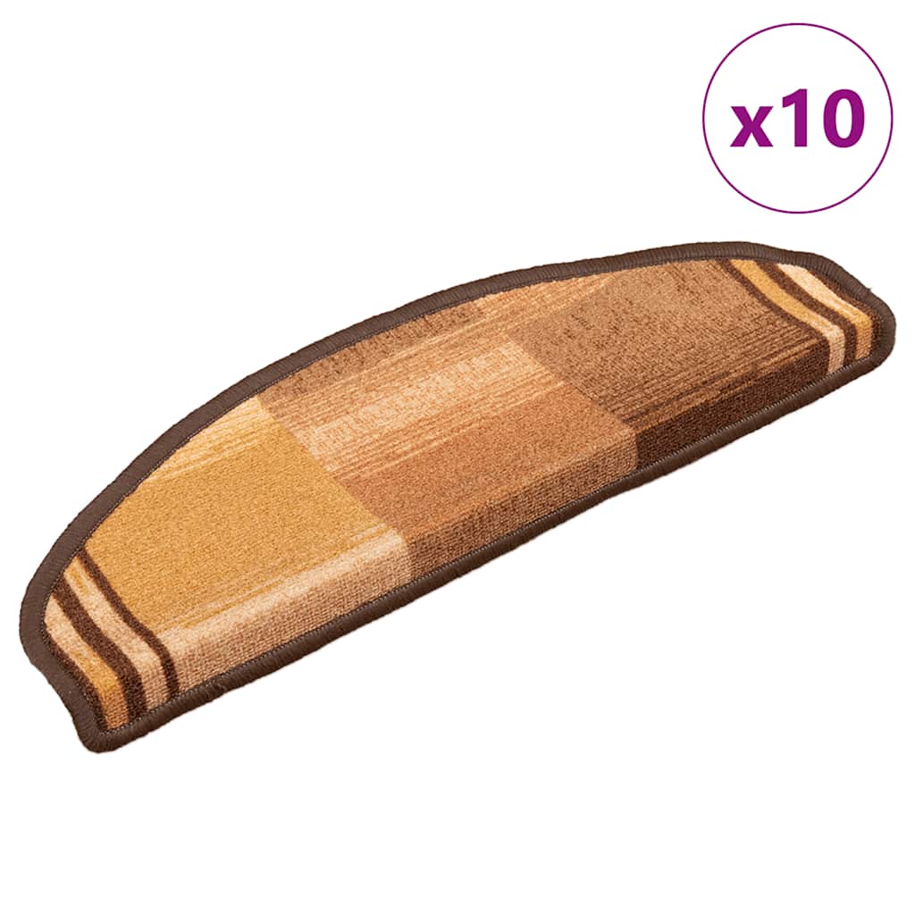 vidaXL Stufenmatten Selbstklebend 5 Stk. 65x21x4 cm Rot