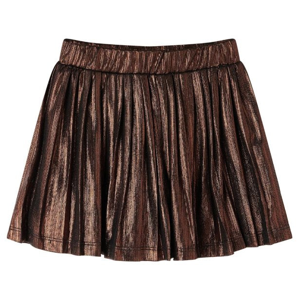 Kinderrock mit Glitzer Cognac 92