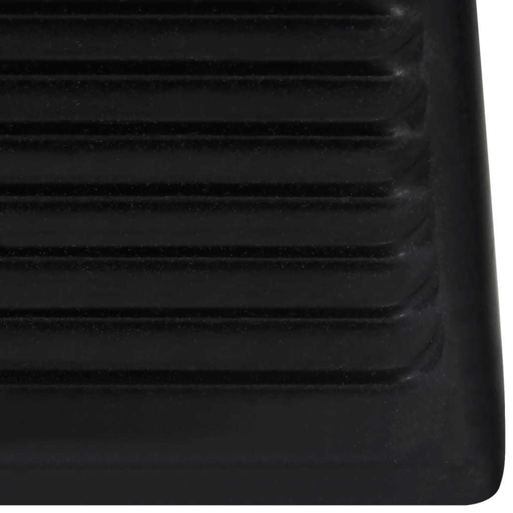 vidaXL Unterlegkeile 4 Stk. 16x9x9 cm Gummi