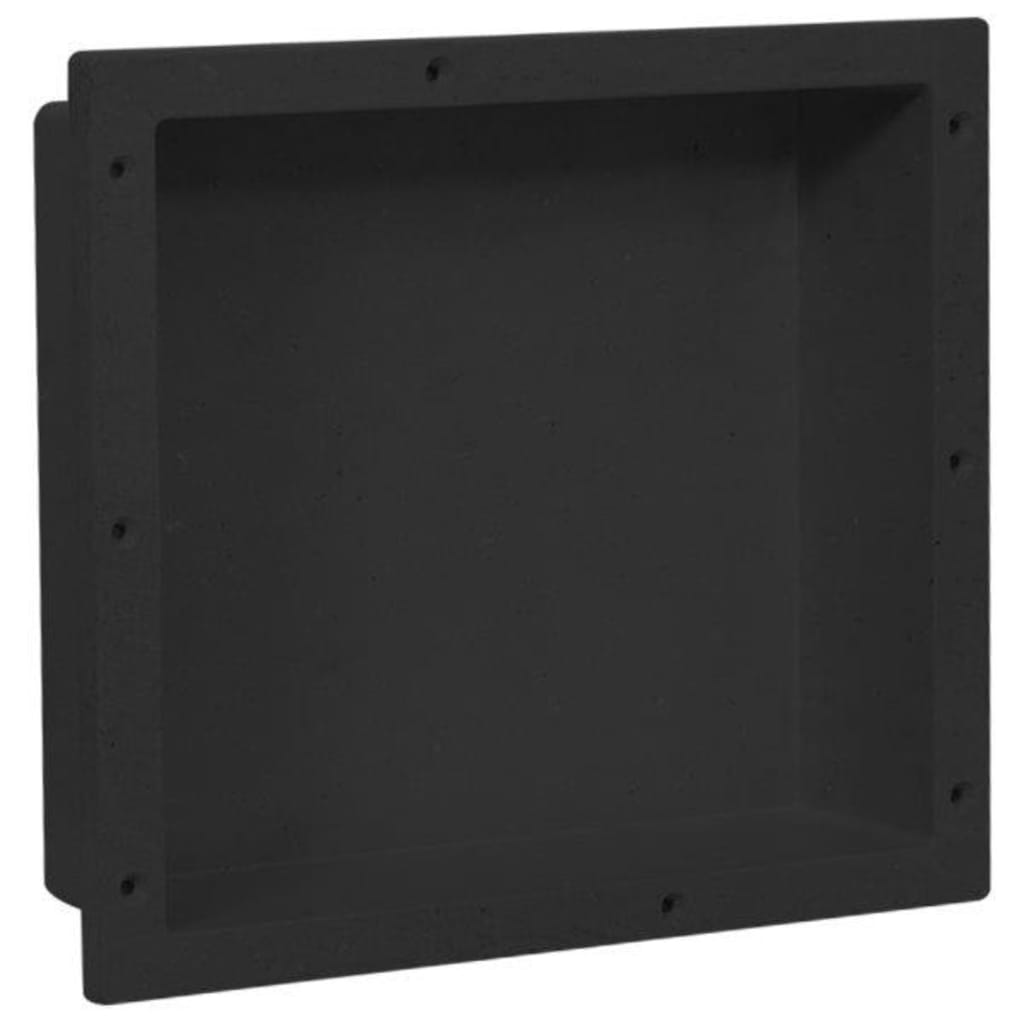 Duschnische Mattgrau 41x36x10 cm