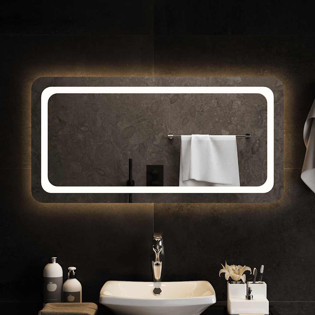 LED-Badspiegel 40x20 cm